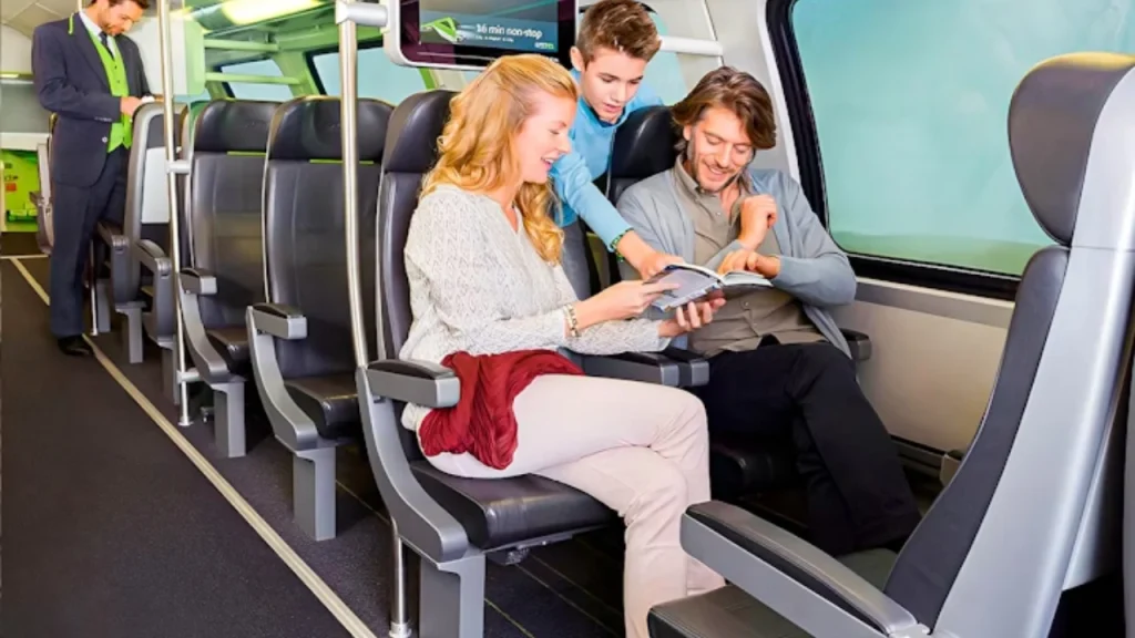 Airport train service transporting passengers between Toronto Airport to Niagara Falls