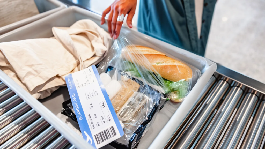 TSA Checking of food at Airport
