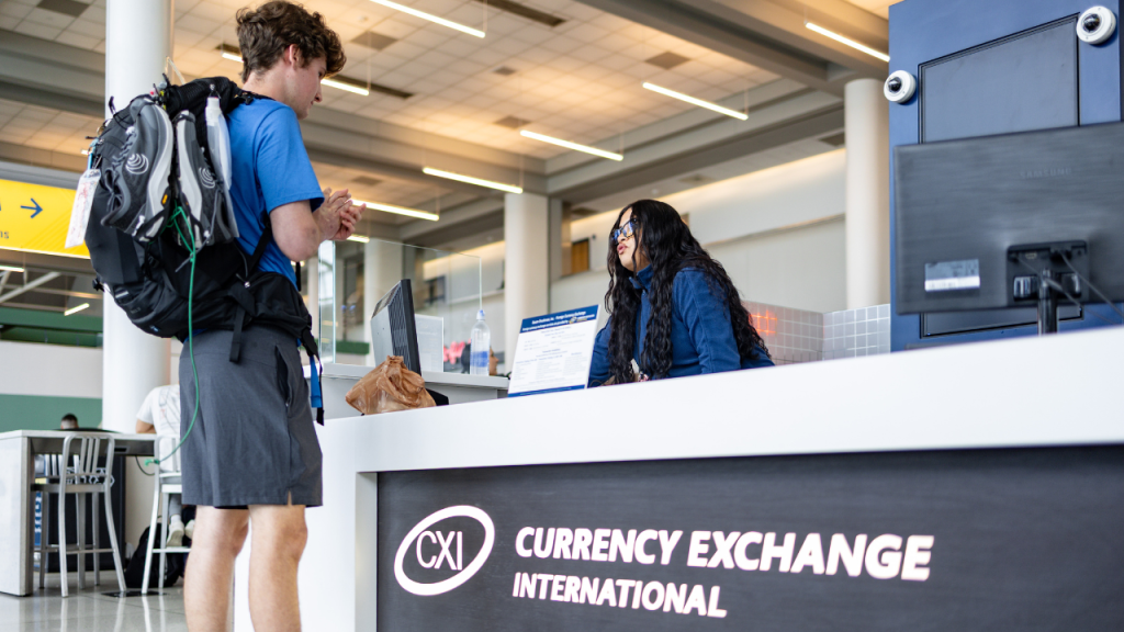 cxi currency exchange at clt airport