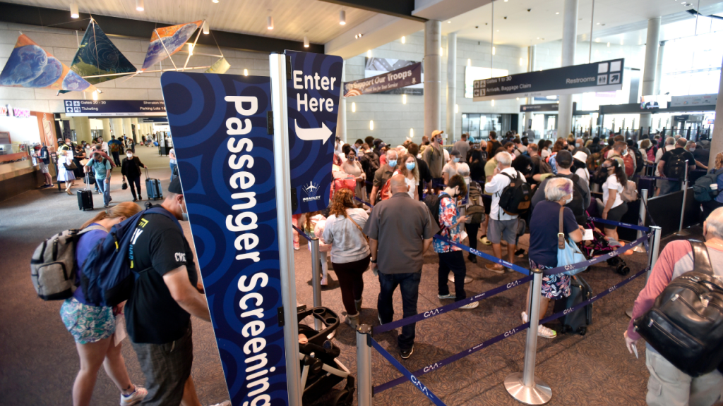 clt airport wait times