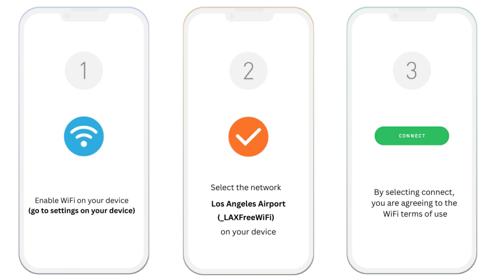 connect lax airport wifi