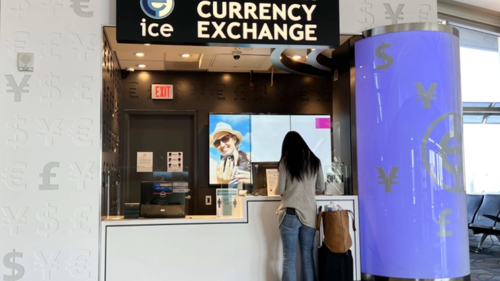 lax airport currency exchange