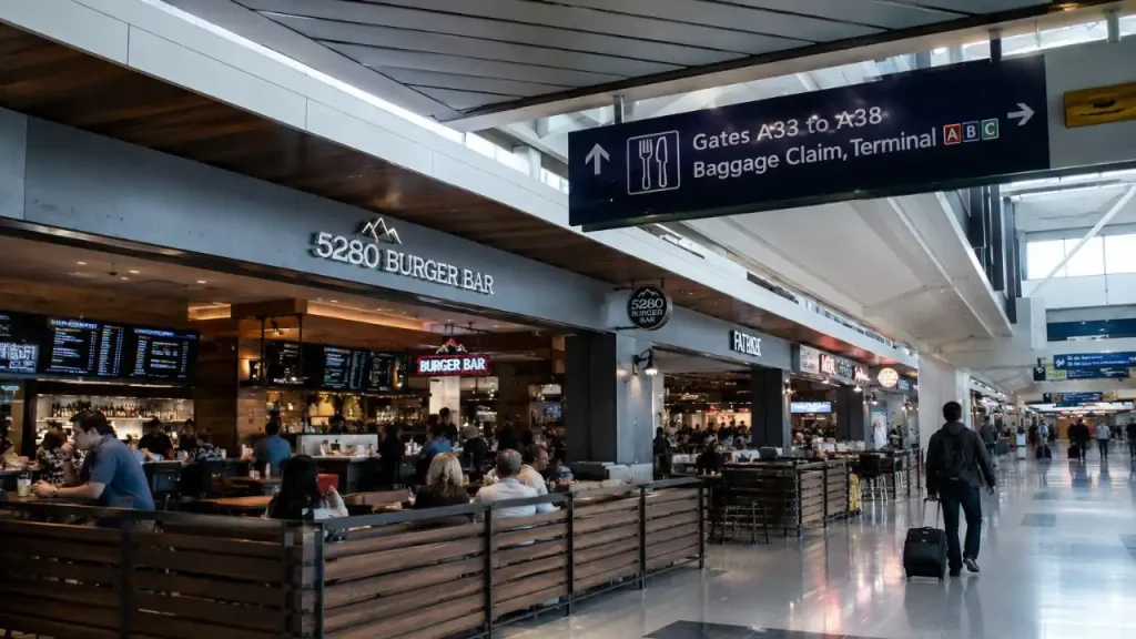 Denver Airport Concourse A