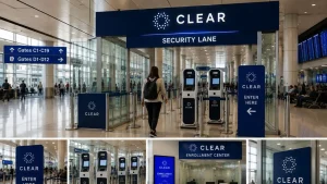Does Houston IAH Airport Have CLEAR Security Lanes and Enrollment Centers?