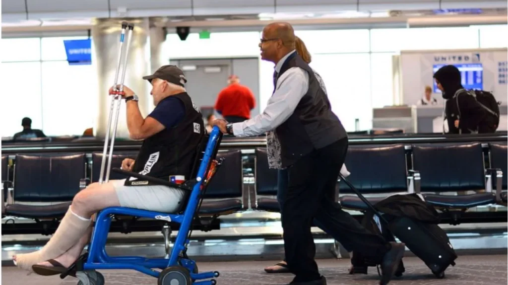 Wheelchair assistance available at LAX Airport
