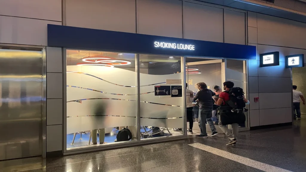 MSP smoking lounges