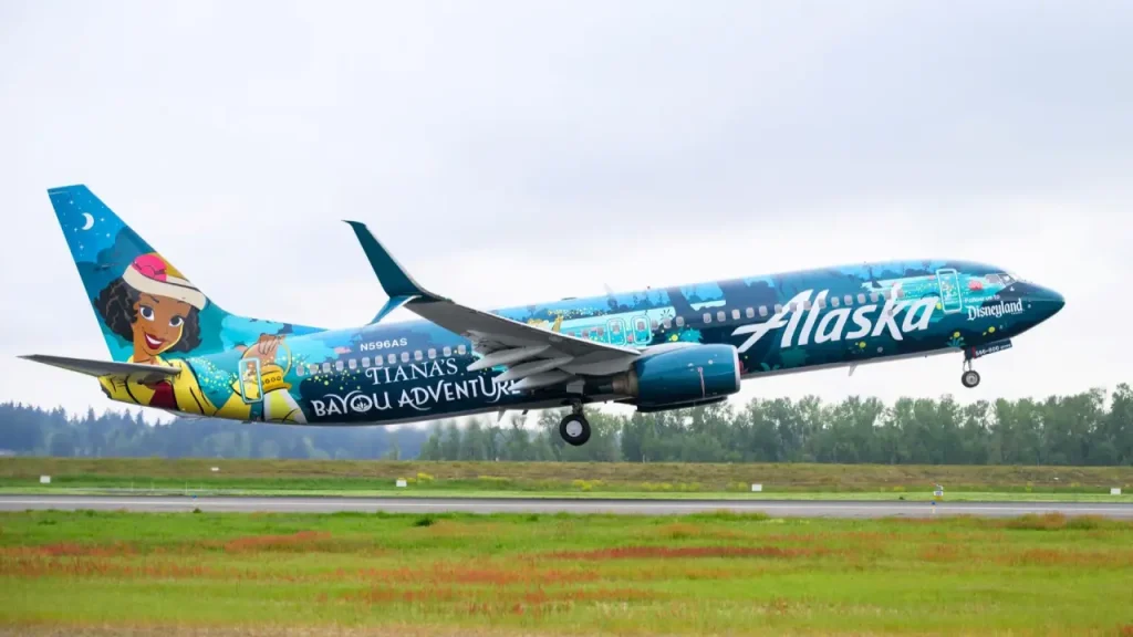 Alaska Airlines Departures from O’Hare Terminal.