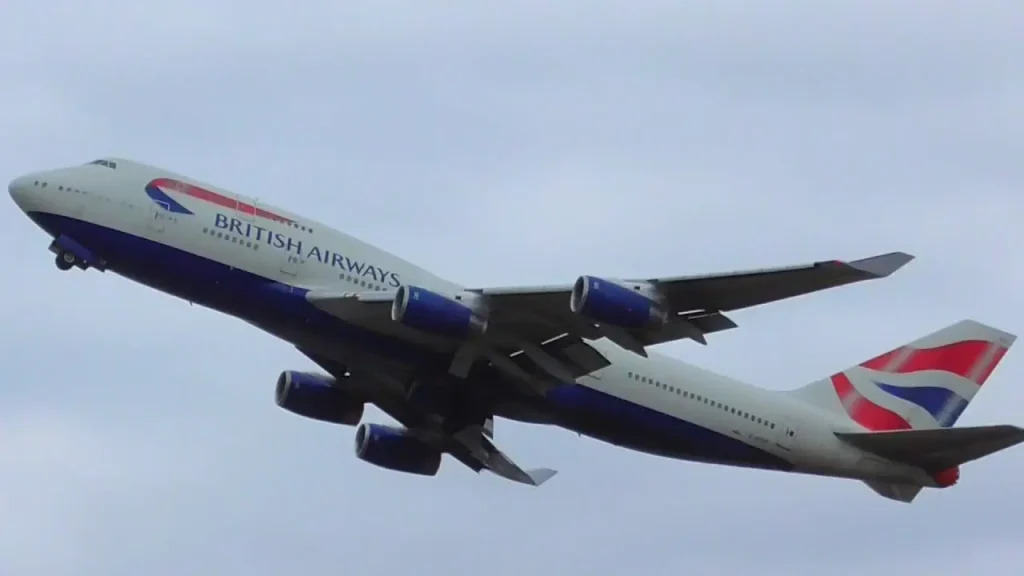 British Airways Departures at EWR