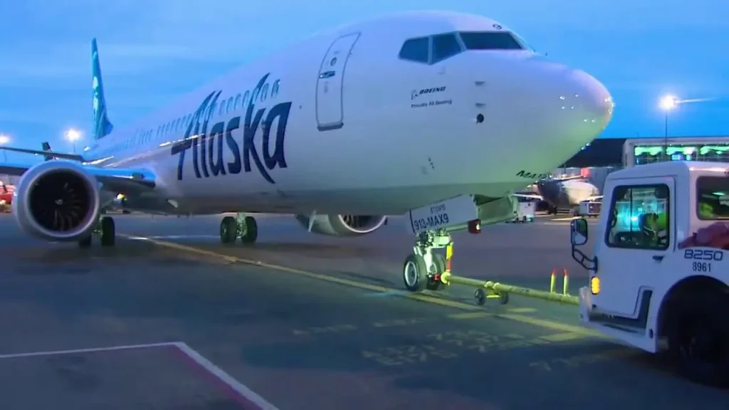 Alaska terminal at Las Vegas Airport 