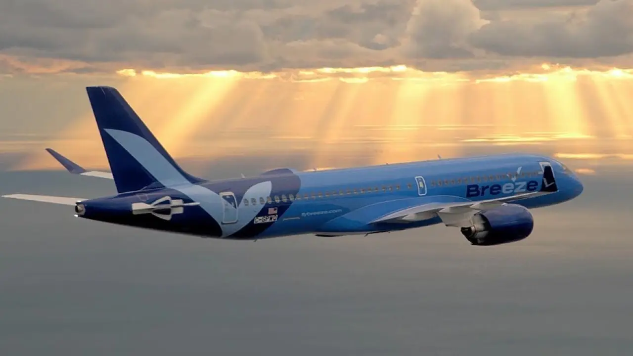 Which Terminal does Breeze Airways Use at LAX Airport?