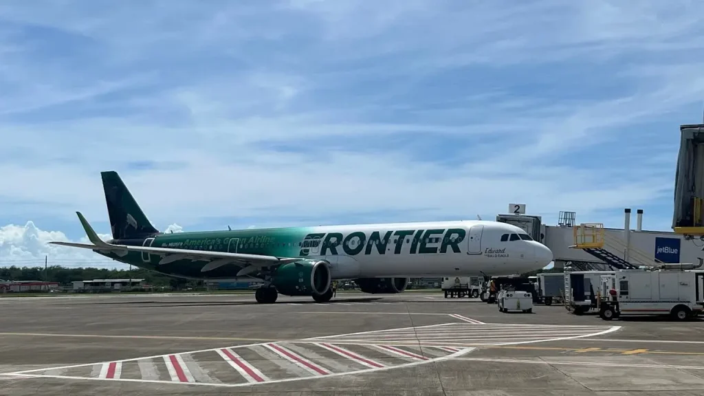 Frontier Airlines Terminal 2 at Ontario Airport