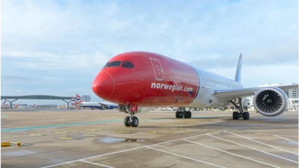 Norwegian Airlines at Barcelona Airport