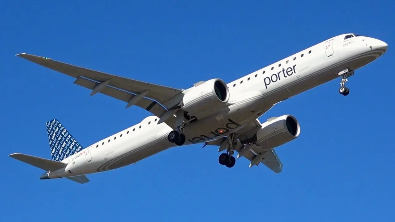 Which Terminal is Porter Airlines at the Las Vegas Airport?