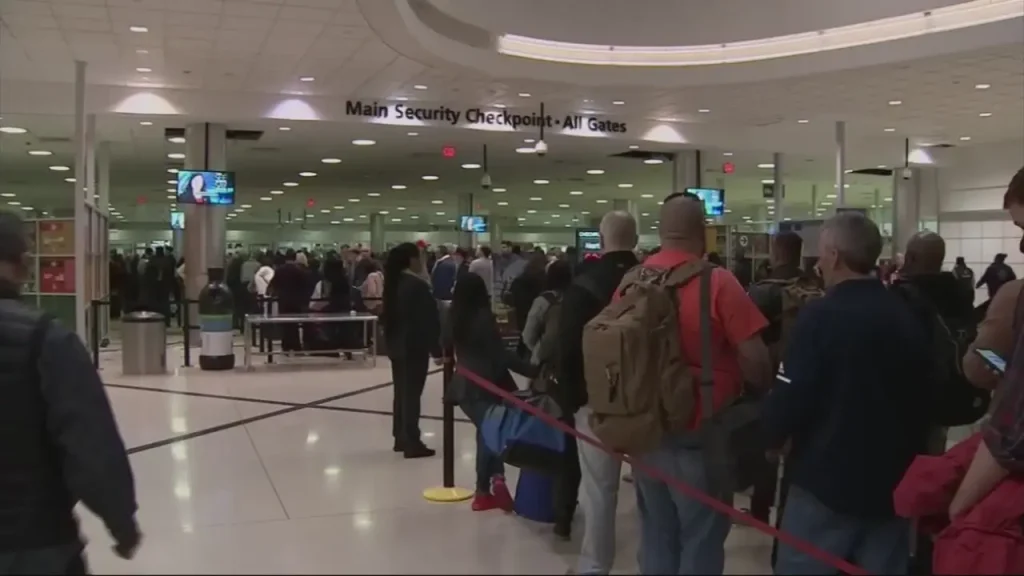 Security wait times at Salt Lake City Airport