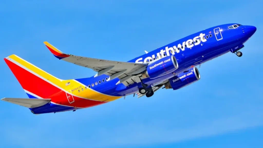 Southwest Airlines Departures from DTW
