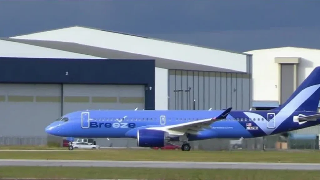 Breeze Airways hubs