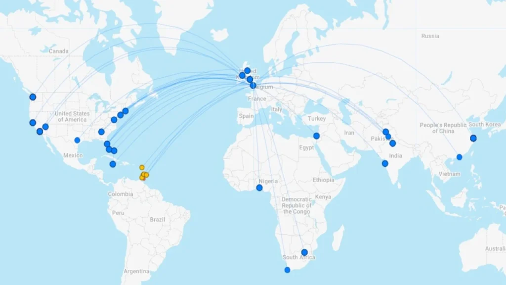 Virgin Atlantic Route Map 2026