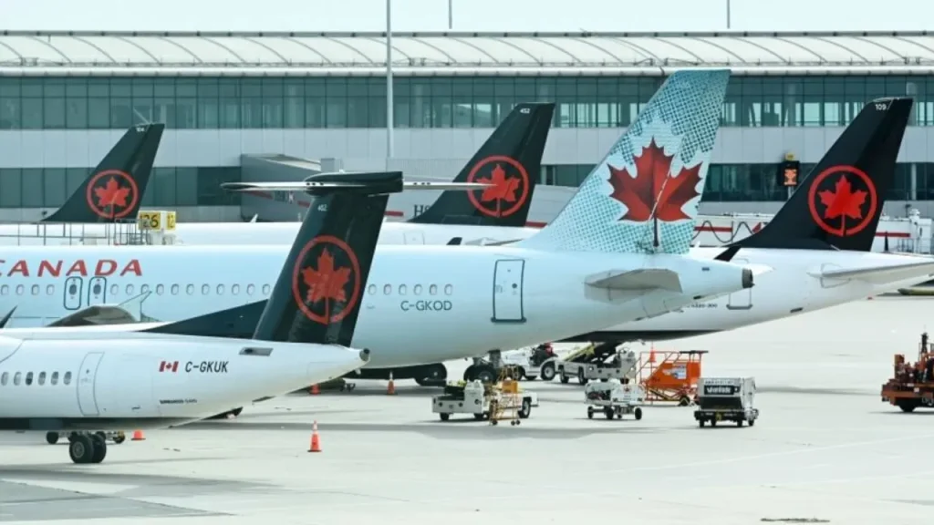 Air Canada at Philadelphia airpory Terminal d