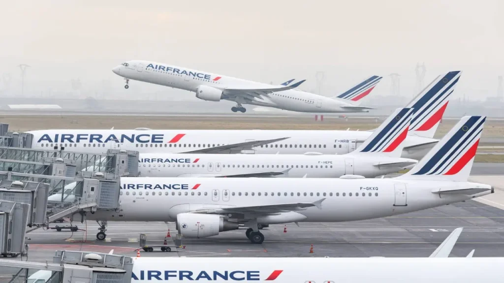 Air France at Orly airport terminal