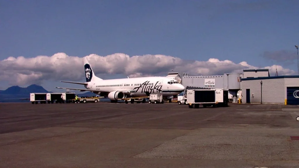 Alaska at SJC airport