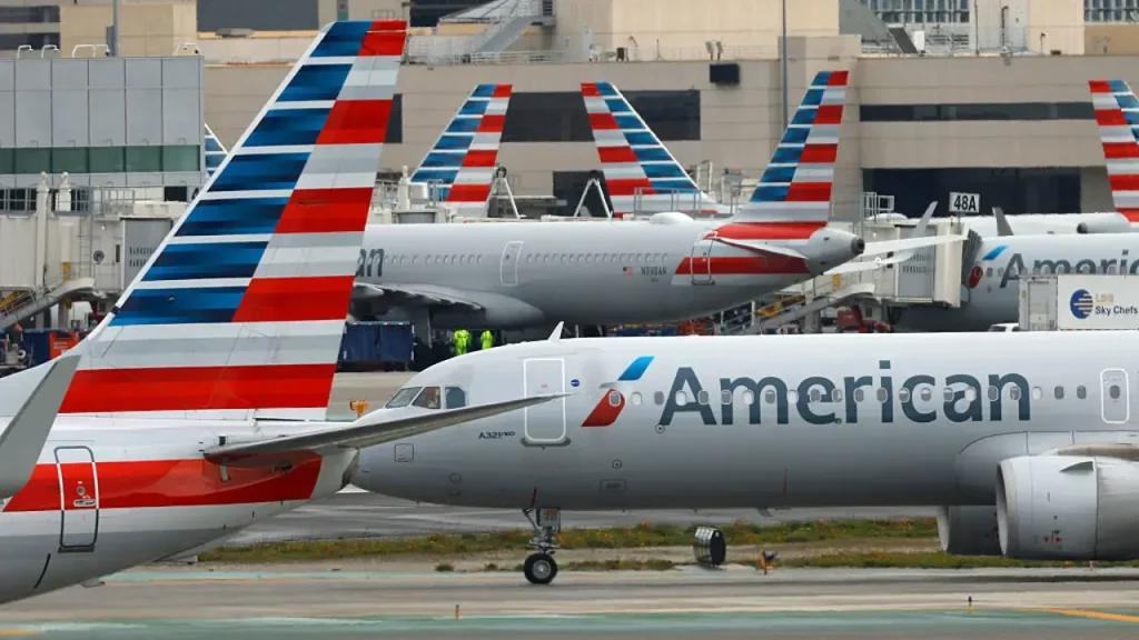 American Airlines at RDU Airport terminal 2