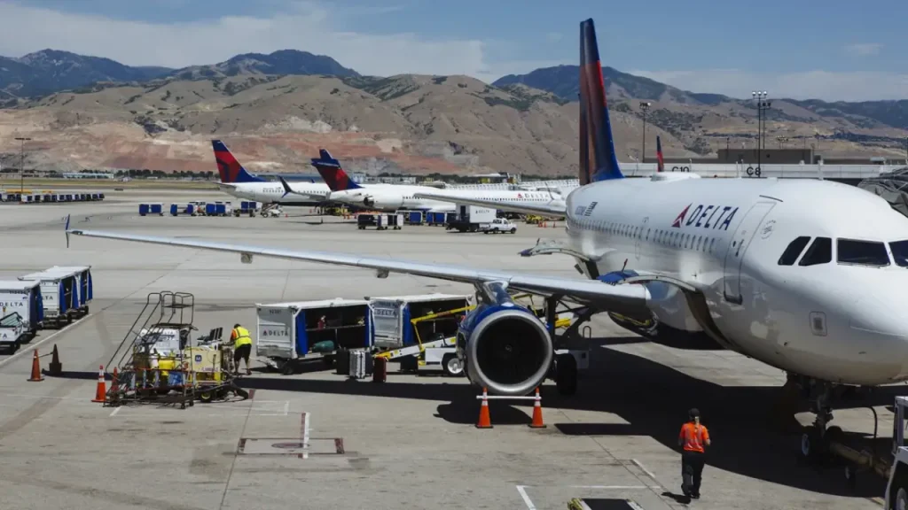 Delta airlines at tampa airport
