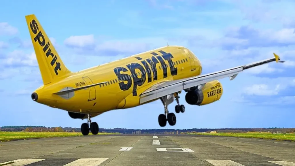 Spirit Departure from BWI airport