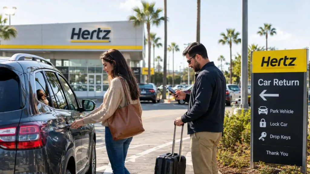 Early rental return fees and refund policies by company