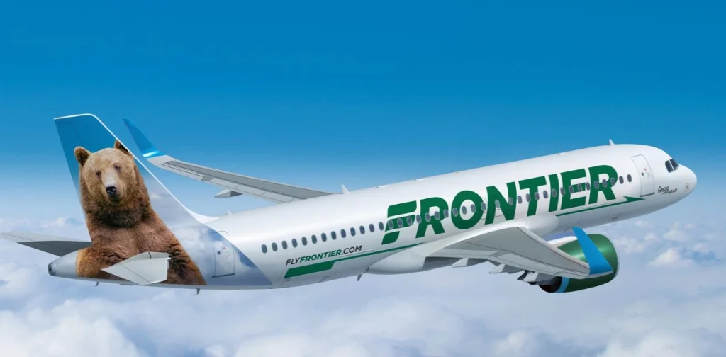 Frontier Departures at MCO Airport