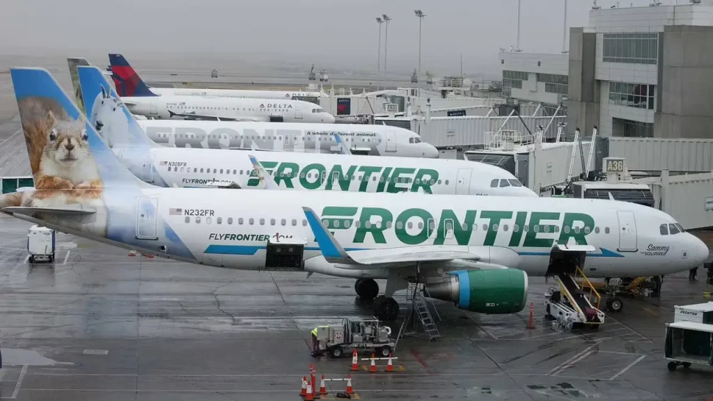 Frontier Terminal at IAH airport