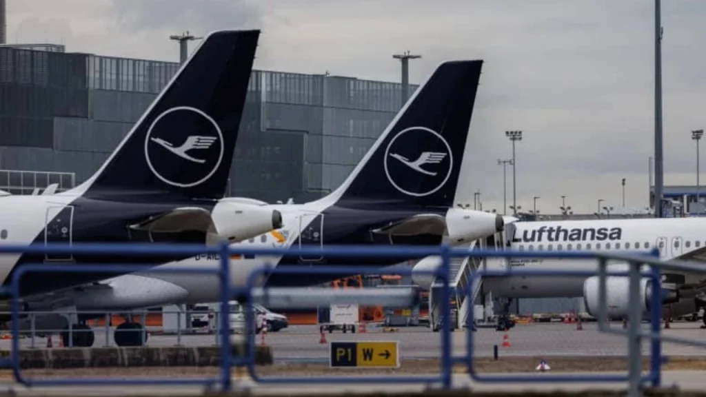 Lufthansa at Newark Airport (EWR)