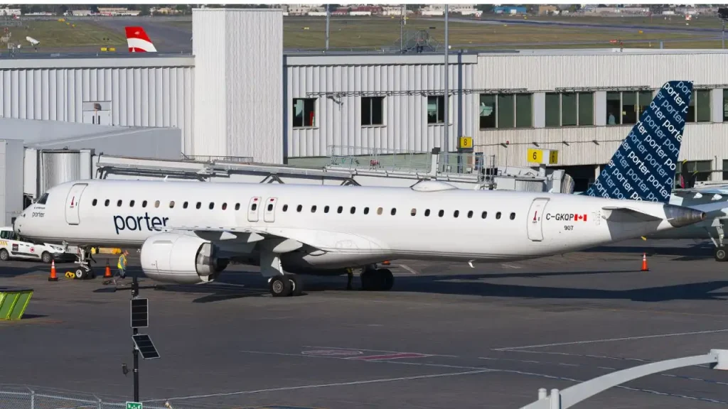 Porter Airlines at Boston Logan Airport terminal E