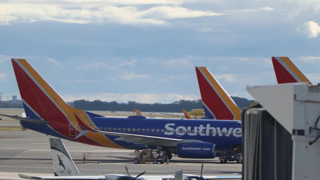 Southwest Airlines at Oakland Airport