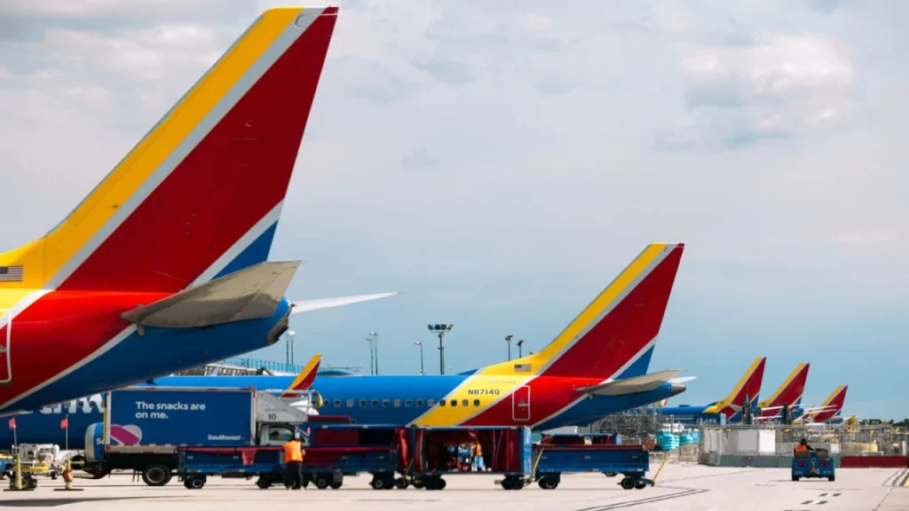 Southwest airlines at BWI airport