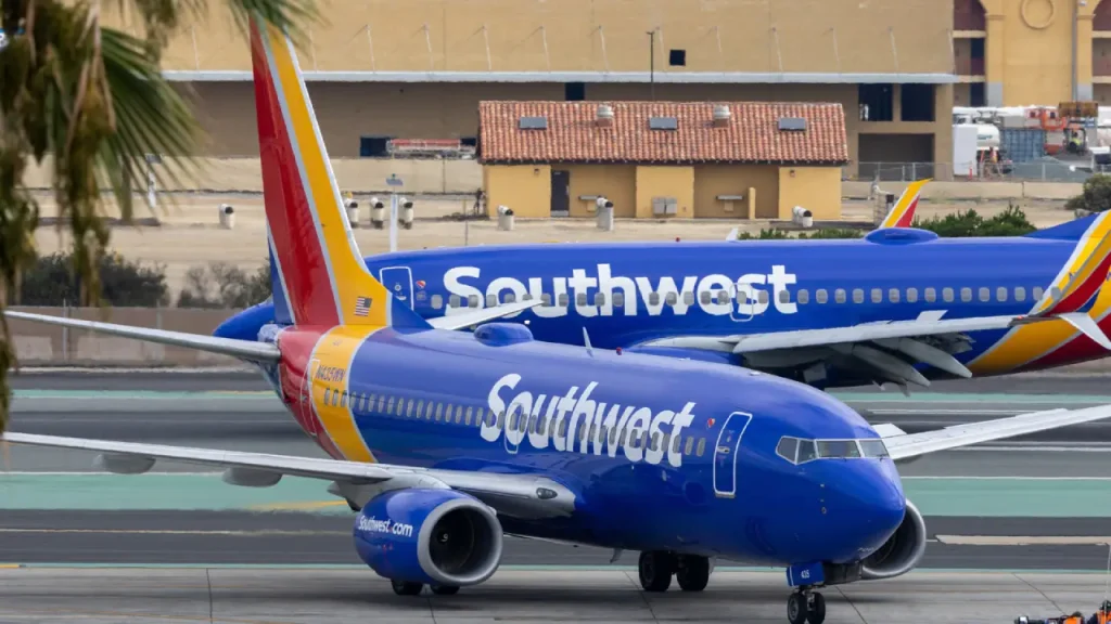 Southwest at SLC airport