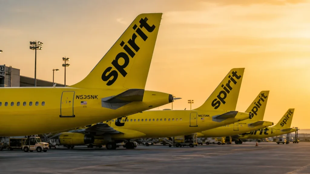 Spirit Airlines at BWI airport