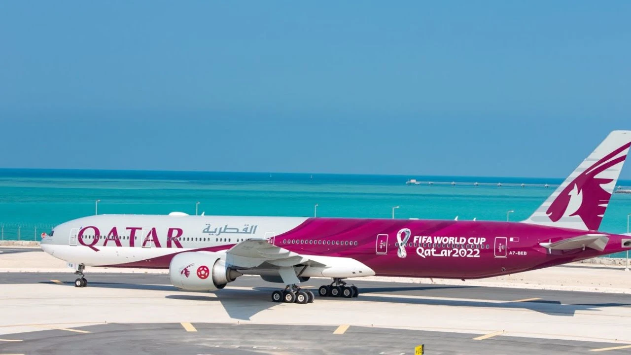 Qatar Airways at Dulles International Airport